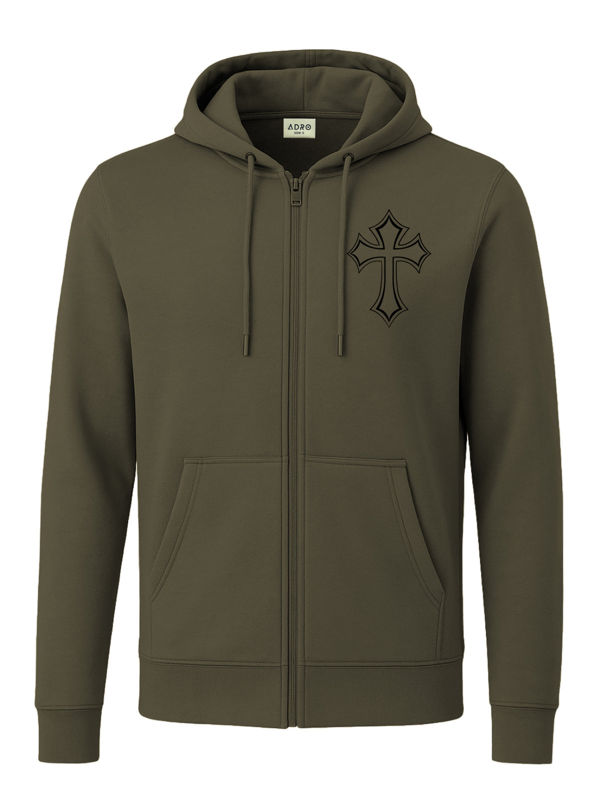 Men’s Regular Fit Zip-Up Hoodie