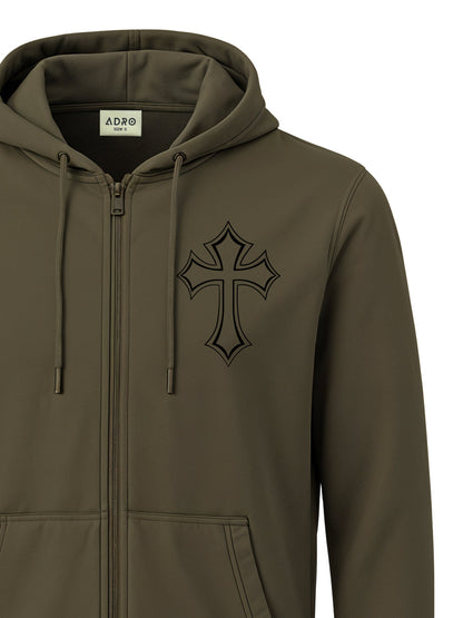 Men’s Regular Fit Zip-Up Hoodie