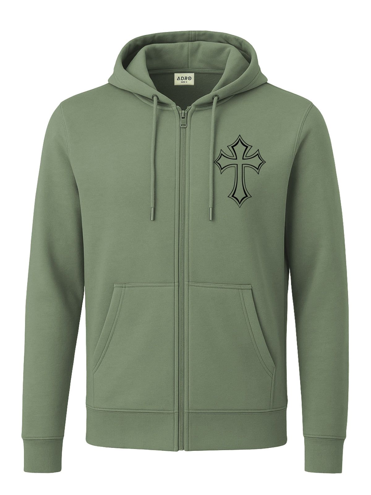 Men’s Regular Fit Zip-Up Hoodie