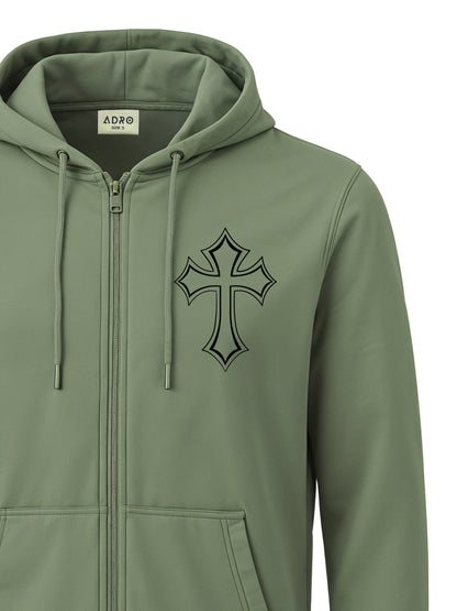 Men’s Regular Fit Zip-Up Hoodie