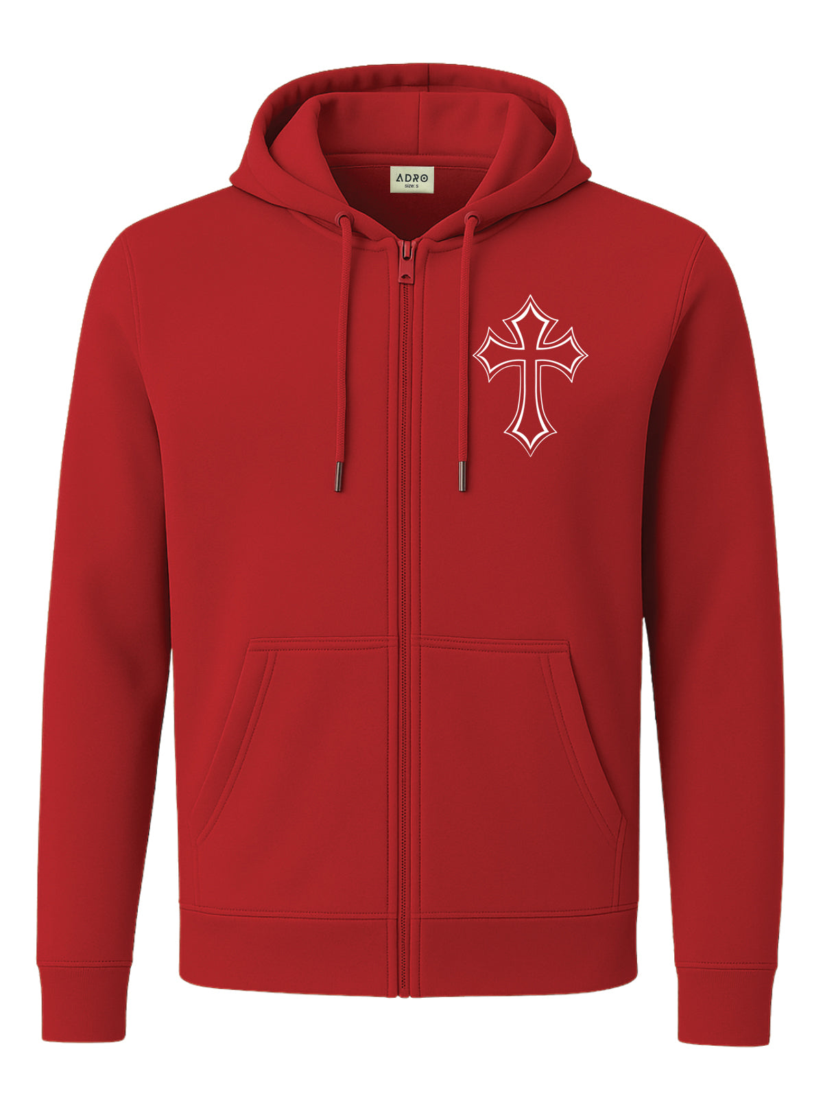 Men’s Regular Fit Zip-Up Hoodie