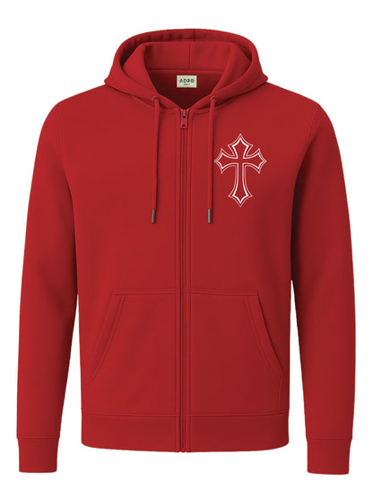 Men’s Regular Fit Zip-Up Hoodie