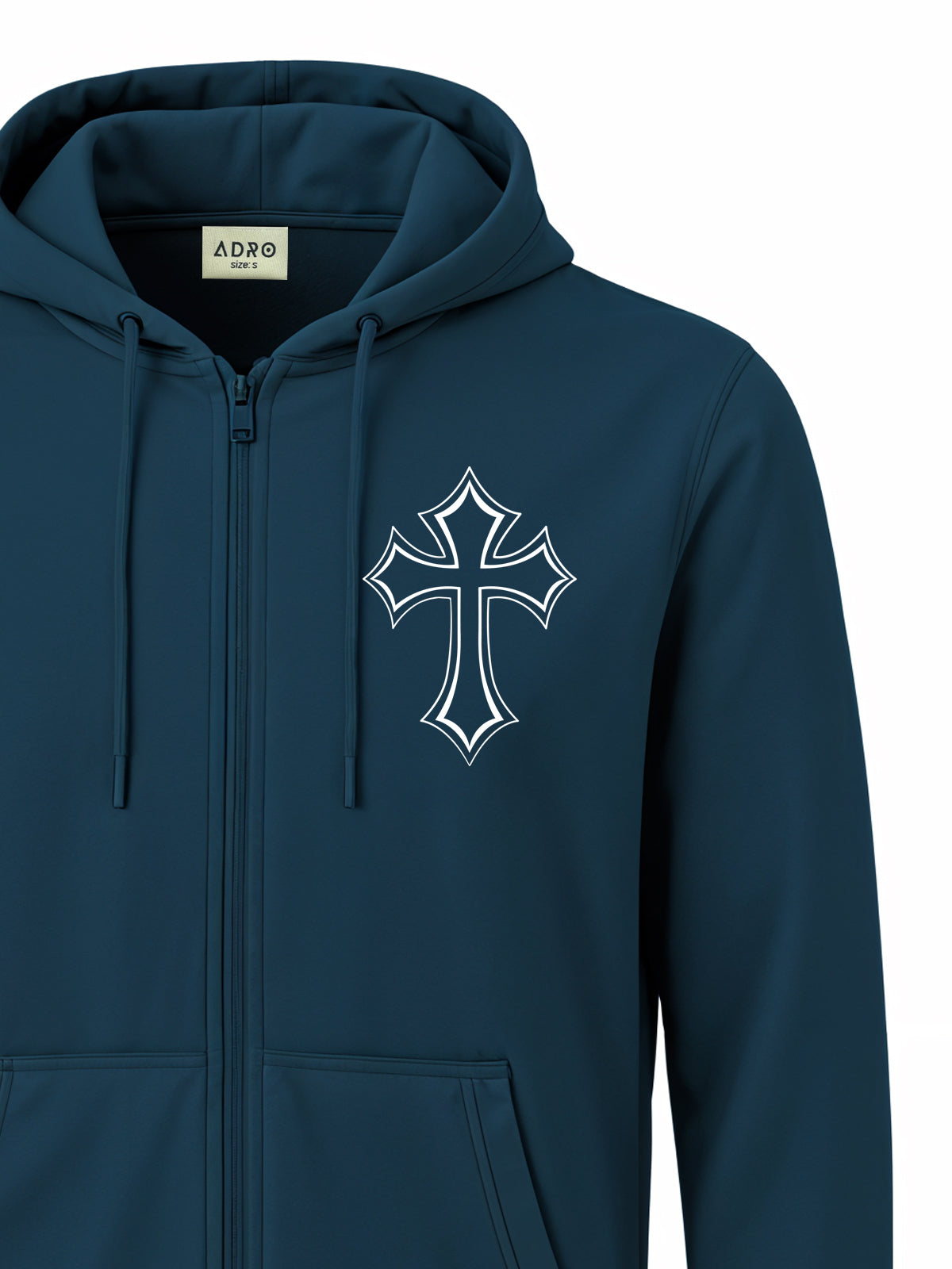 Men’s Regular Fit Zip-Up Hoodie