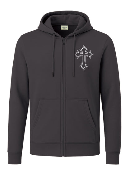 Men’s Regular Fit Zip-Up Hoodie