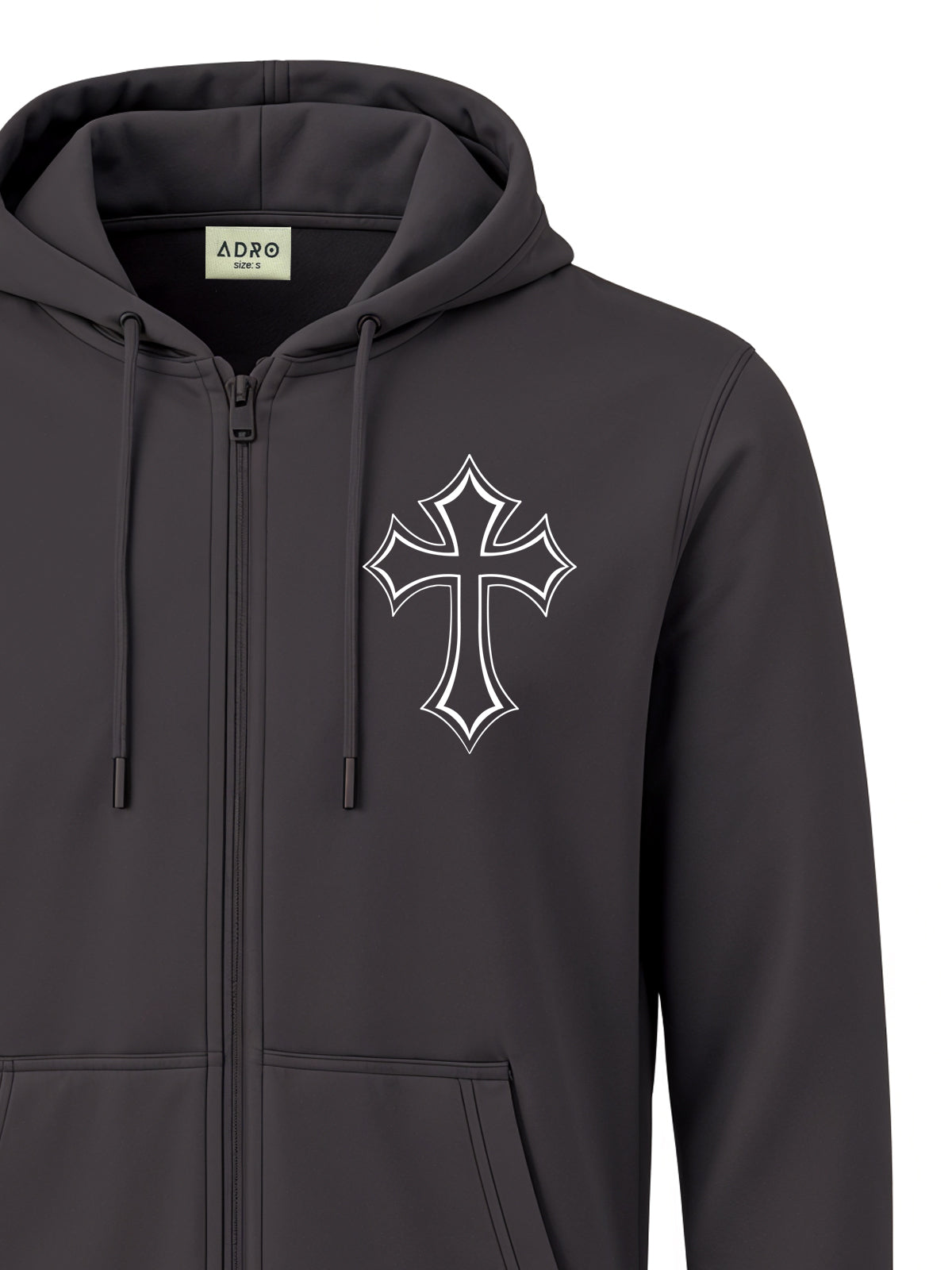 Men’s Regular Fit Zip-Up Hoodie