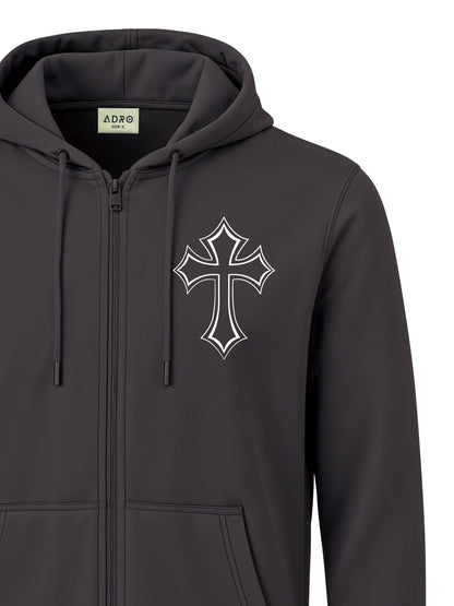 Men’s Regular Fit Zip-Up Hoodie