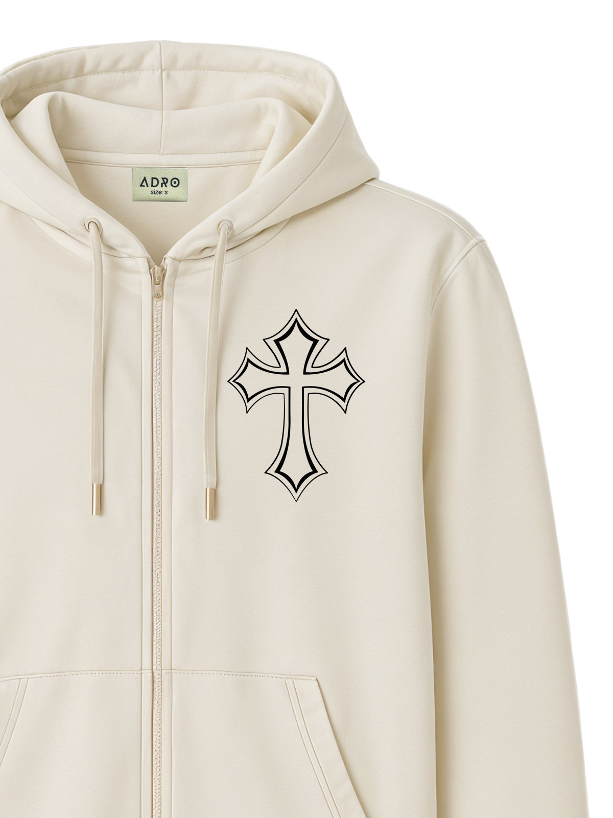 Men’s Regular Fit Zip-Up Hoodie