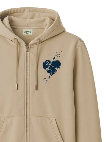 Men’s Regular Fit Zip-Up Hoodie