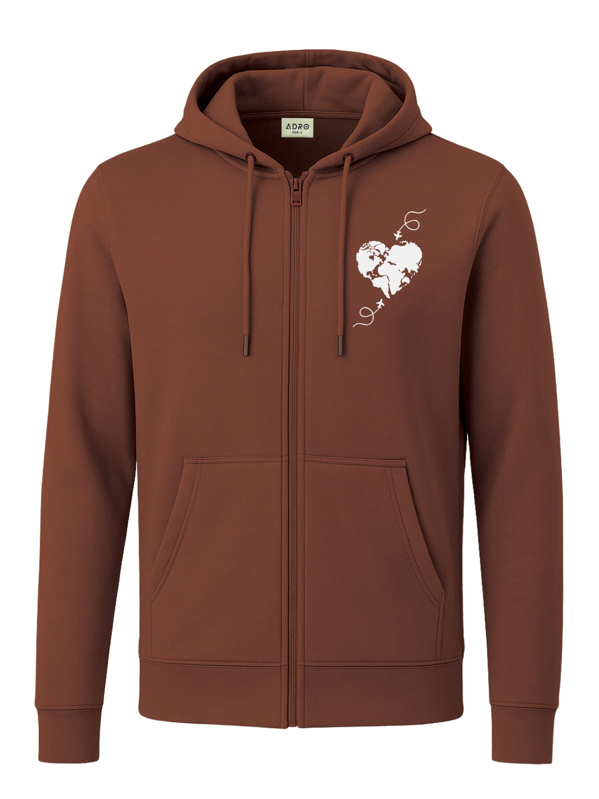 Men’s Regular Fit Zip-Up Hoodie