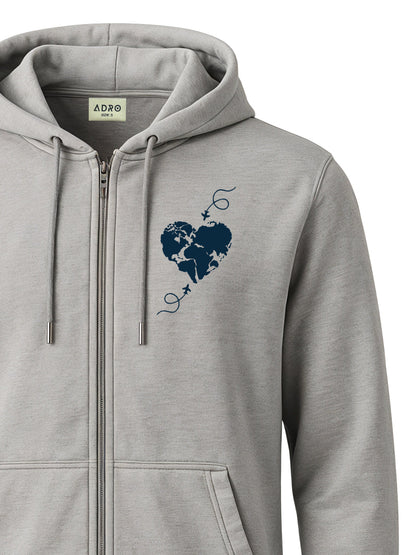 Men’s Regular Fit Zip-Up Hoodie