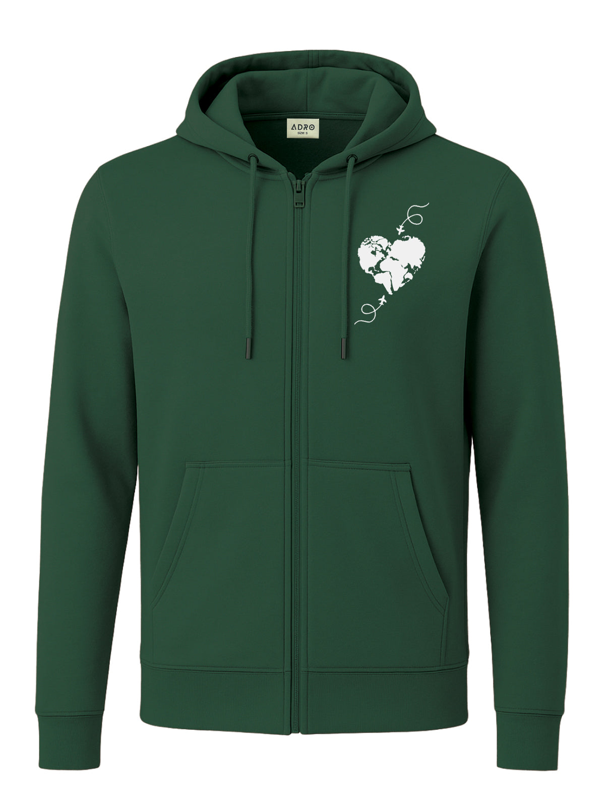 Men’s Regular Fit Zip-Up Hoodie