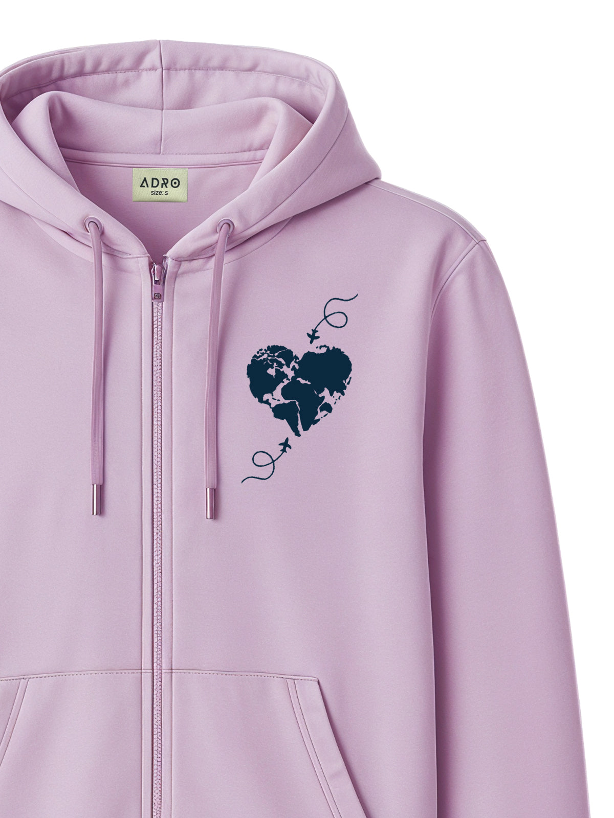 Men’s Regular Fit Zip-Up Hoodie