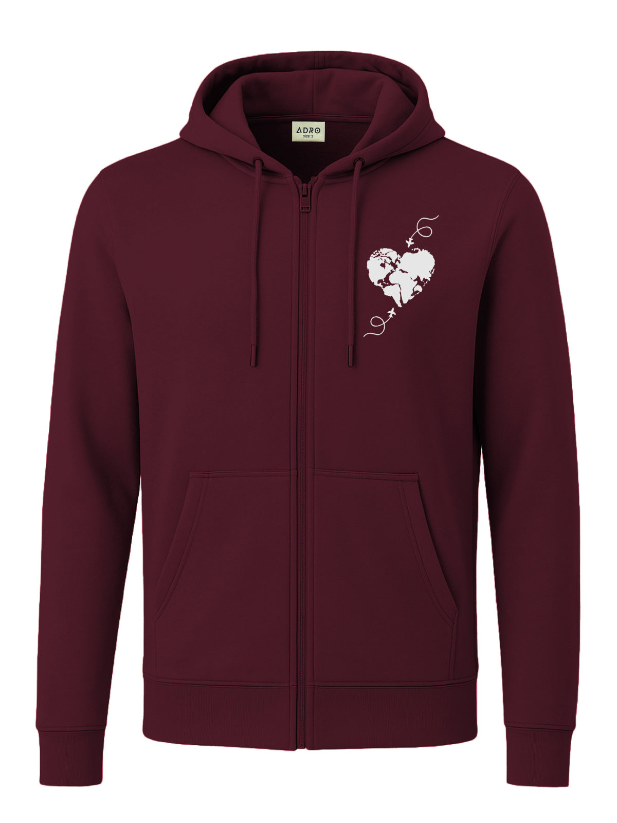 Men’s Regular Fit Zip-Up Hoodie