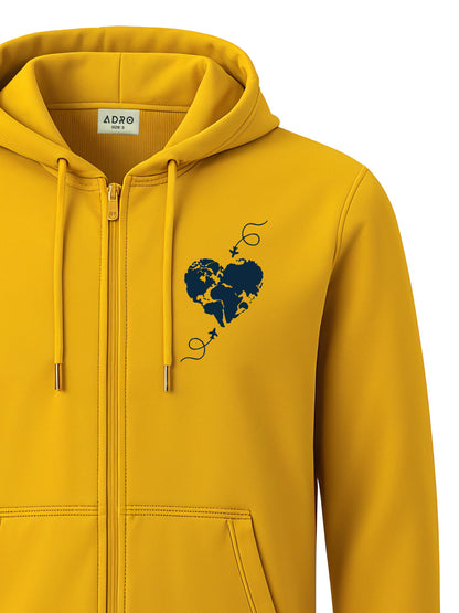 Men’s Regular Fit Zip-Up Hoodie