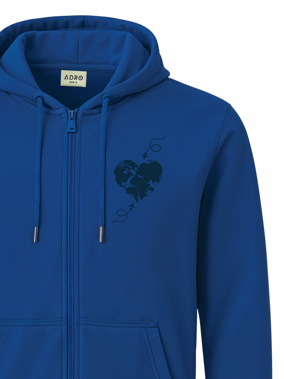 Men’s Regular Fit Zip-Up Hoodie