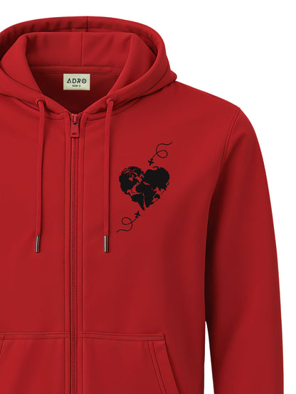 Men’s Regular Fit Zip-Up Hoodie