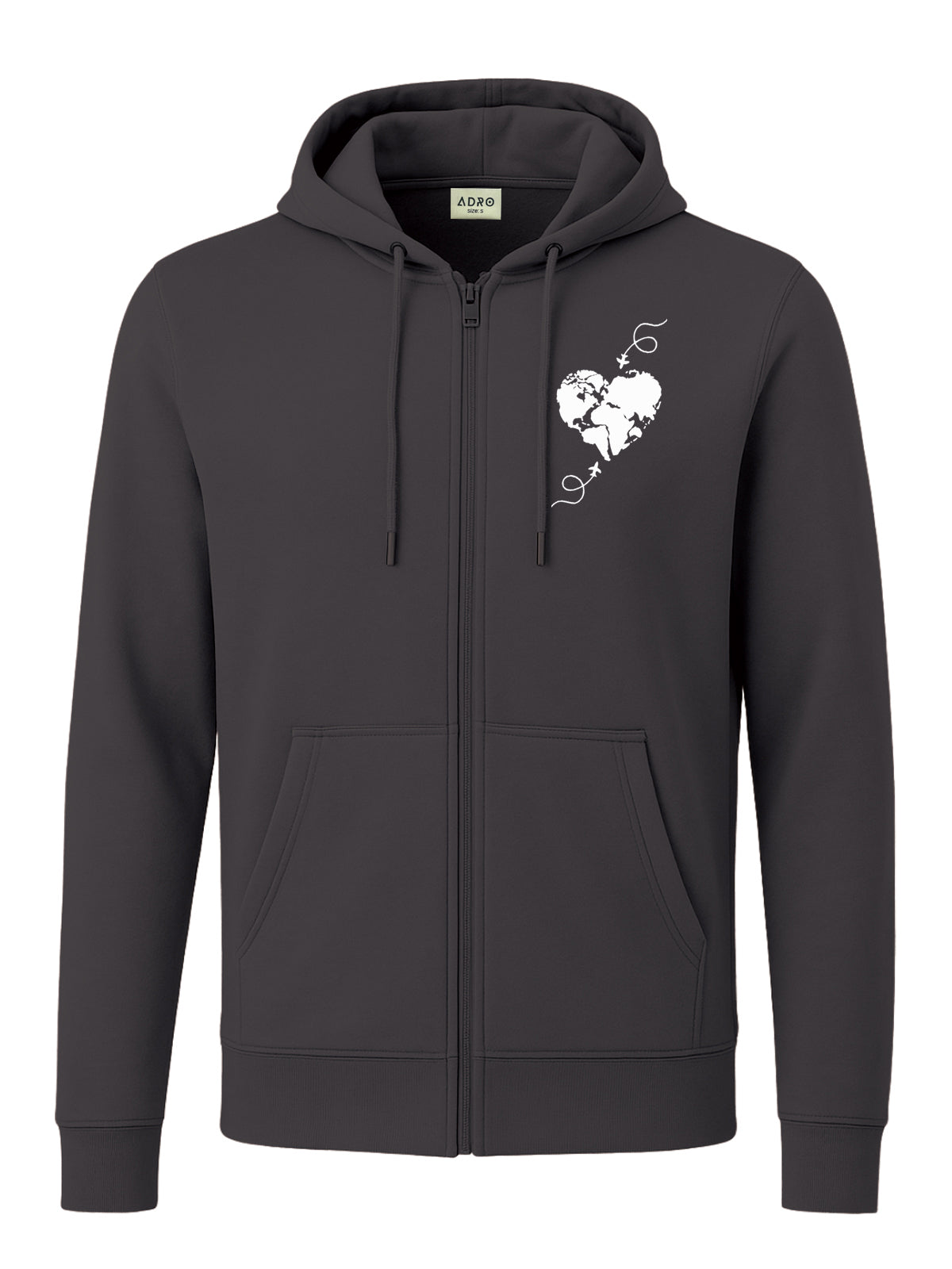 Men’s Regular Fit Zip-Up Hoodie