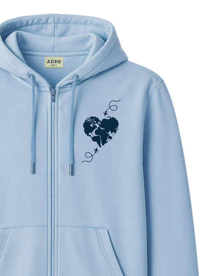 Men’s Regular Fit Zip-Up Hoodie