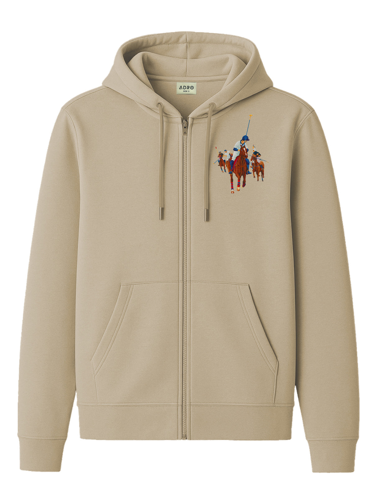 Men’s Regular Fit Zip-Up Hoodie