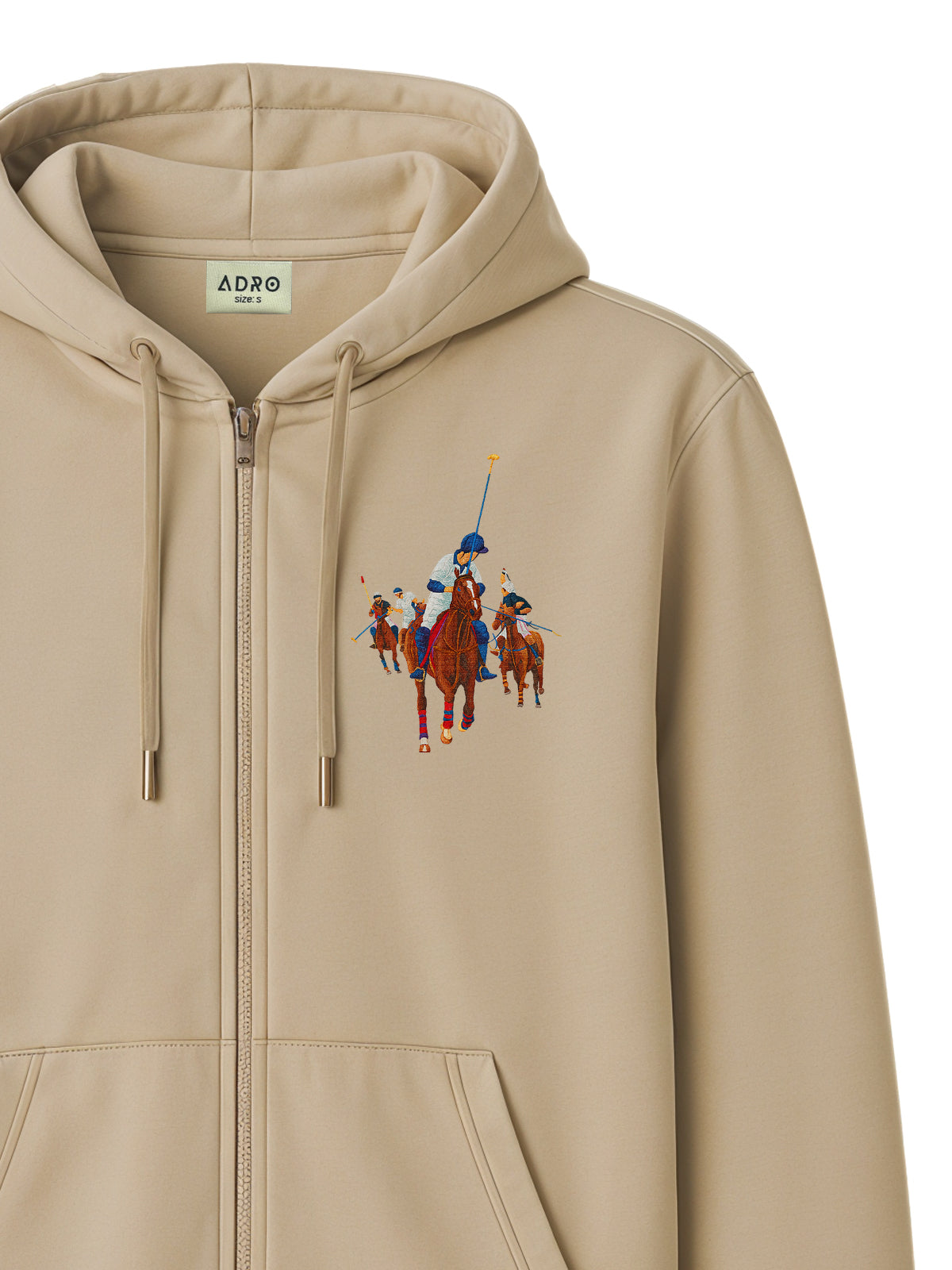 Men’s Regular Fit Zip-Up Hoodie