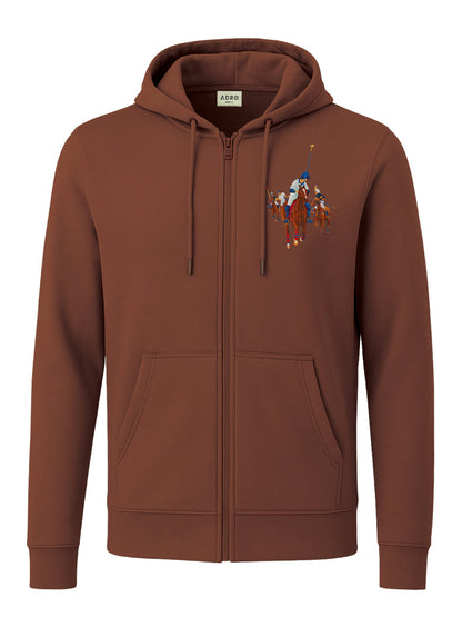 Men’s Regular Fit Zip-Up Hoodie