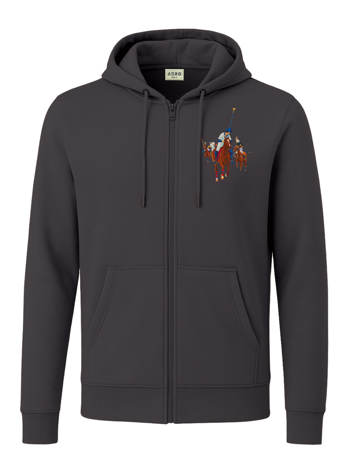 Men’s Regular Fit Zip-Up Hoodie
