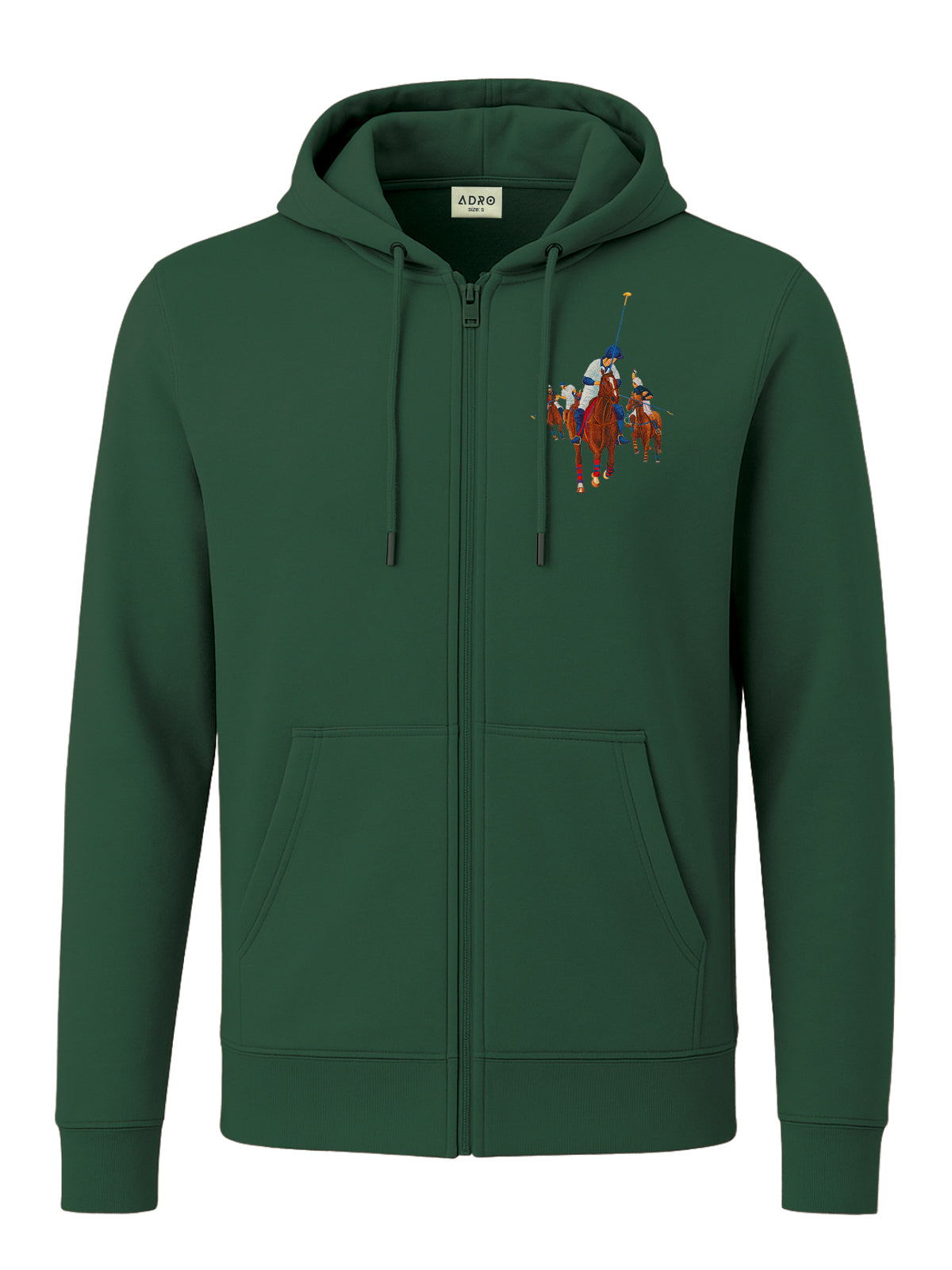 Men’s Regular Fit Zip-Up Hoodie