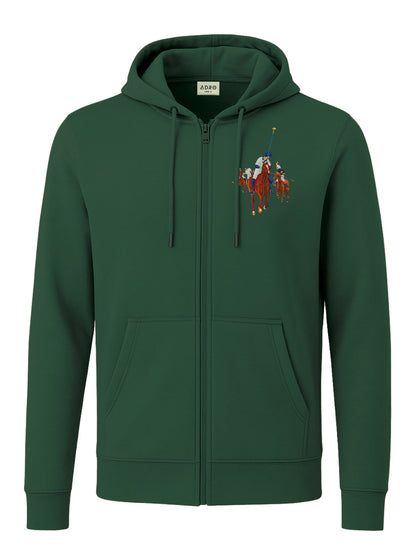 Men’s Regular Fit Zip-Up Hoodie