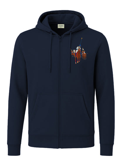 Men’s Regular Fit Zip-Up Hoodie