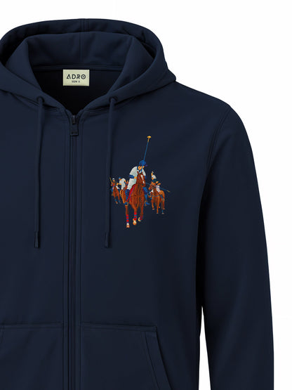 Men’s Regular Fit Zip-Up Hoodie