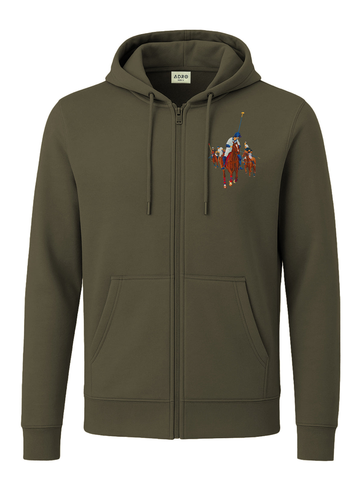Men’s Regular Fit Zip-Up Hoodie