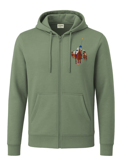 Men’s Regular Fit Zip-Up Hoodie