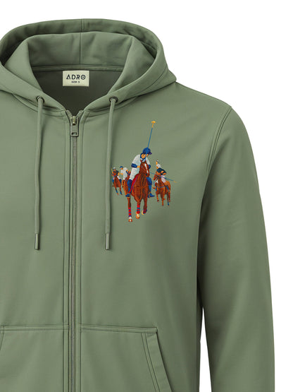 Men’s Regular Fit Zip-Up Hoodie