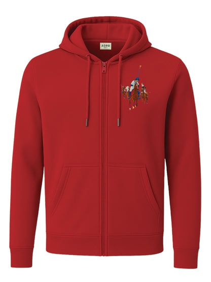 Men’s Regular Fit Zip-Up Hoodie