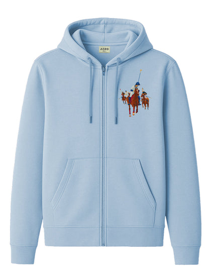 Men’s Regular Fit Zip-Up Hoodie