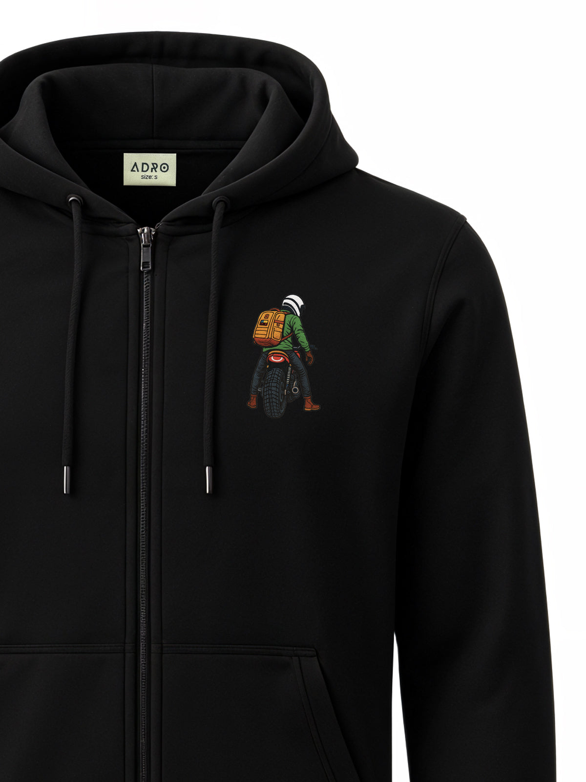 Men’s Regular Fit Zip-Up Hoodie