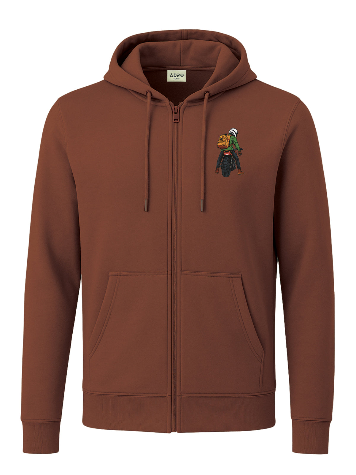 Men’s Regular Fit Zip-Up Hoodie