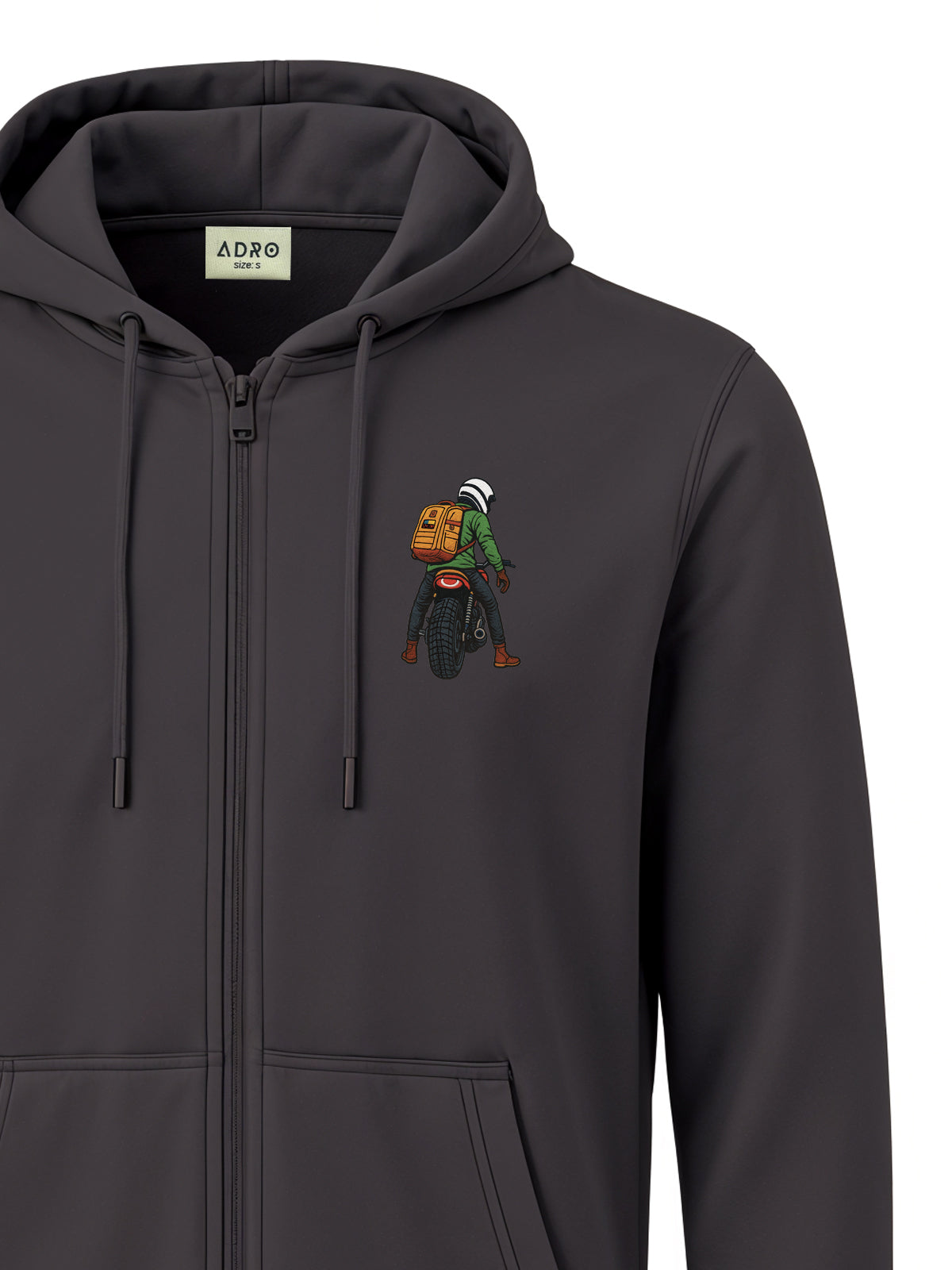 Men’s Regular Fit Zip-Up Hoodie