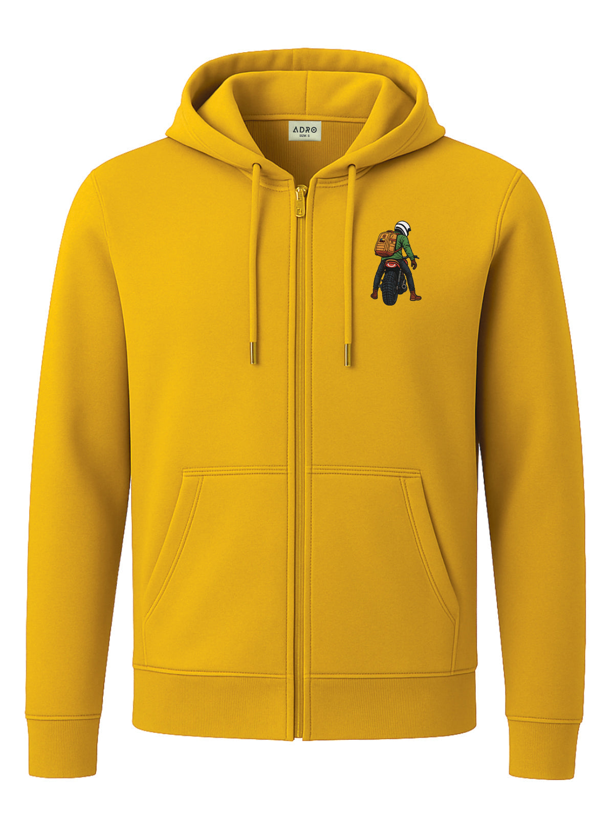 Men’s Regular Fit Zip-Up Hoodie