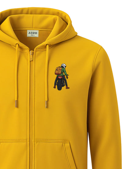 Men’s Regular Fit Zip-Up Hoodie