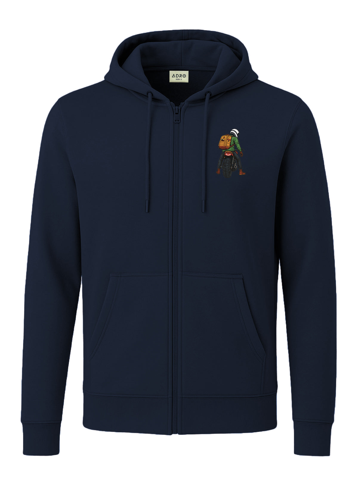 Men’s Regular Fit Zip-Up Hoodie