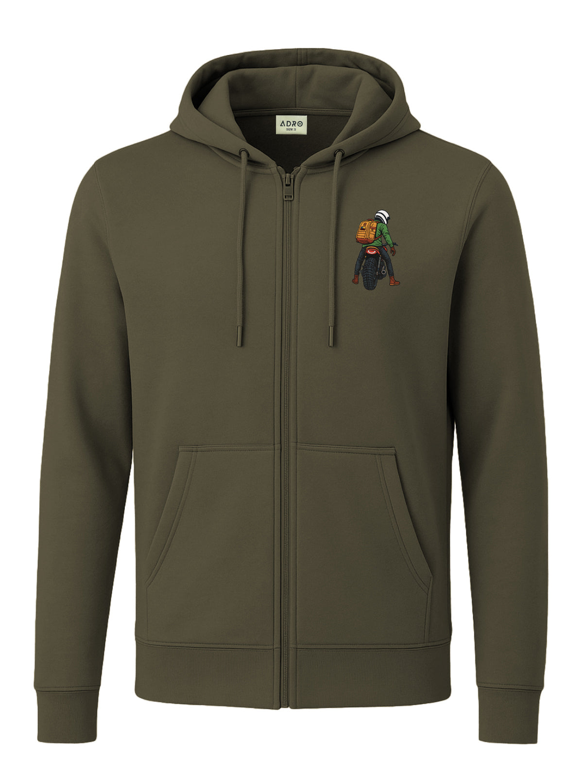 Men’s Regular Fit Zip-Up Hoodie