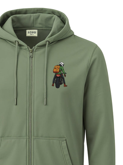 Men’s Regular Fit Zip-Up Hoodie