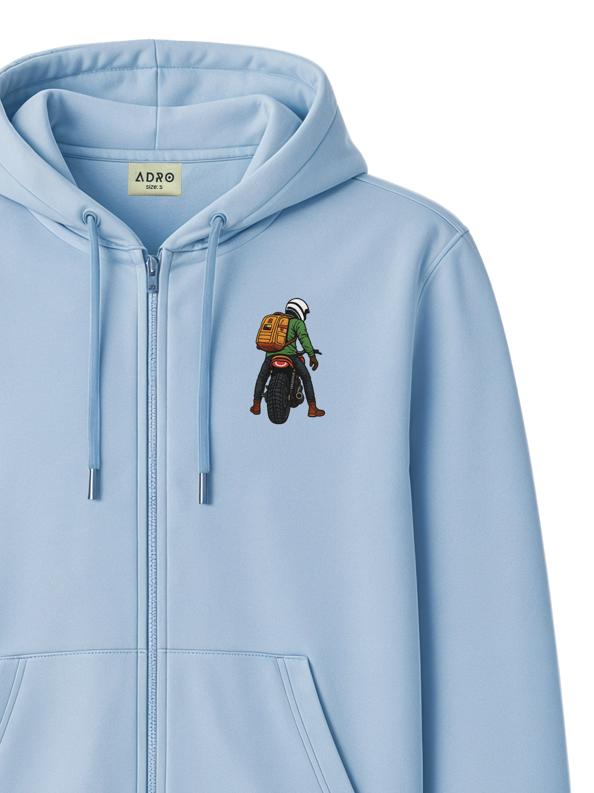 Men’s Regular Fit Zip-Up Hoodie