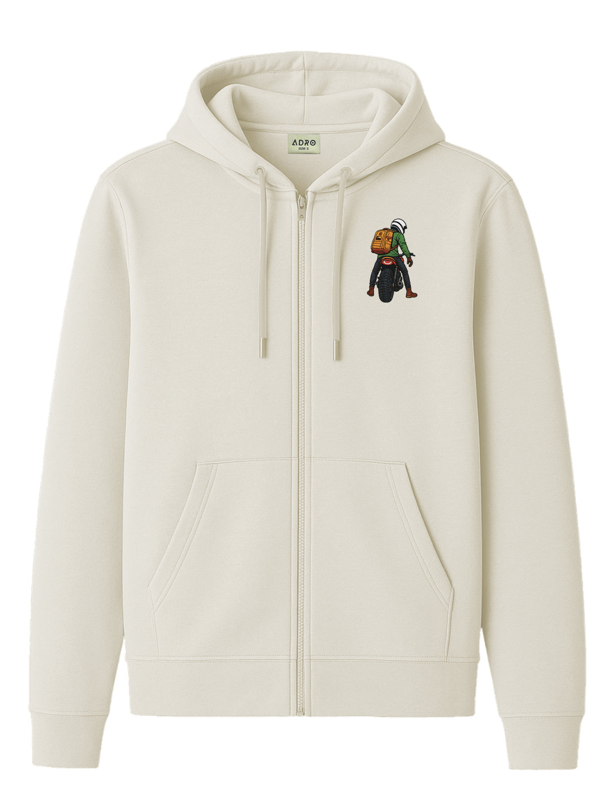 Men’s Regular Fit Zip-Up Hoodie