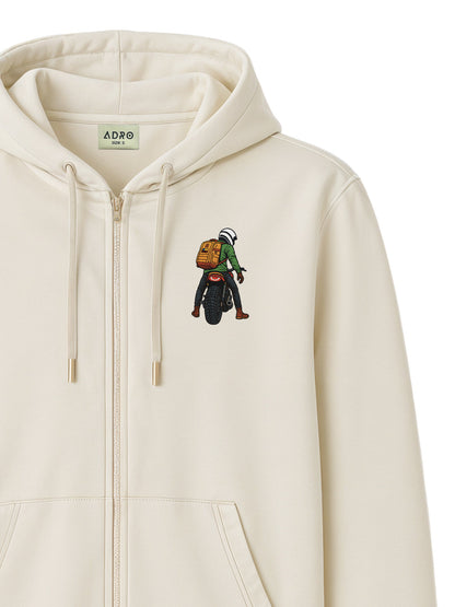 Men’s Regular Fit Zip-Up Hoodie