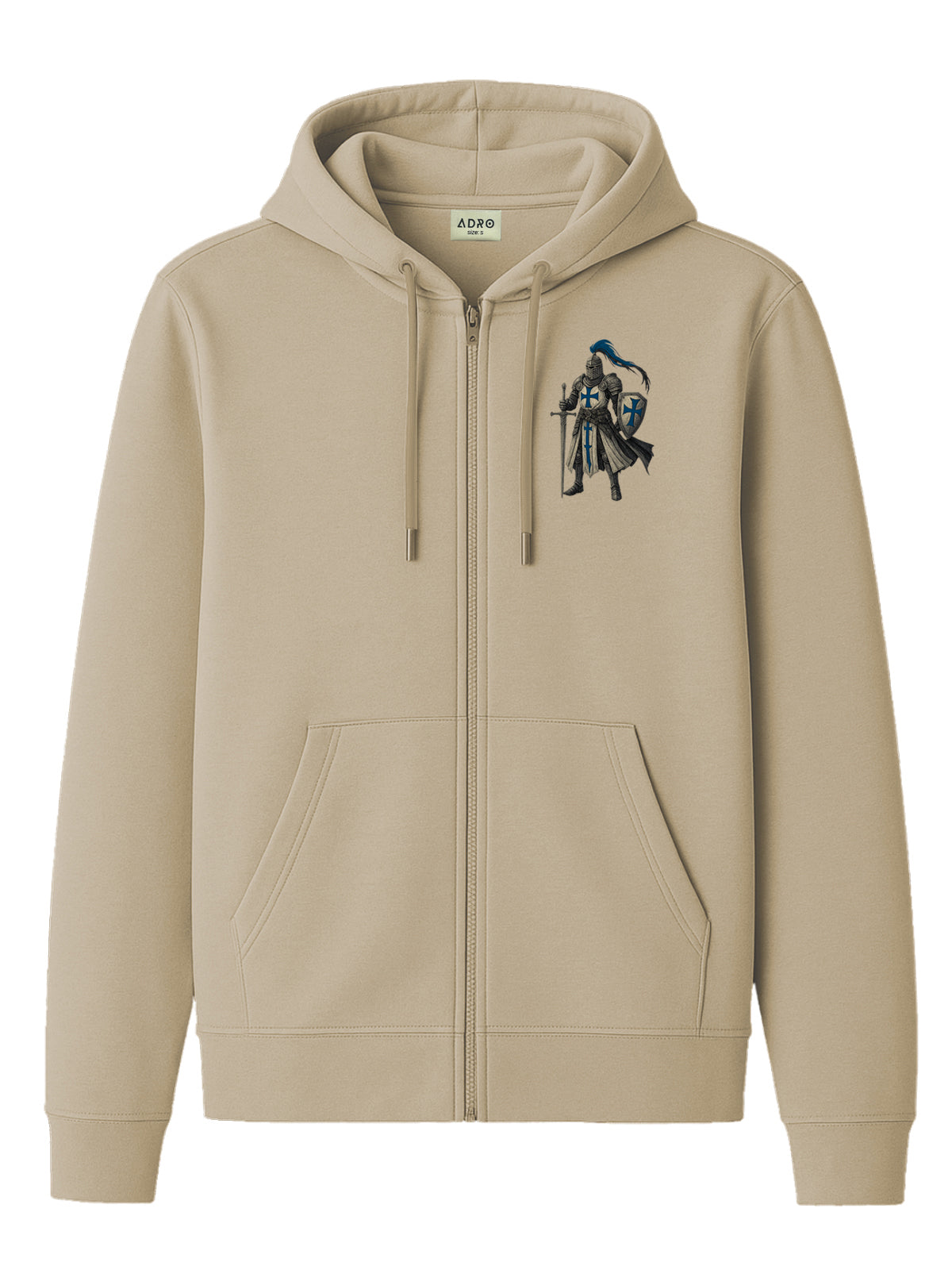Men’s Regular Fit Zip-Up Hoodie