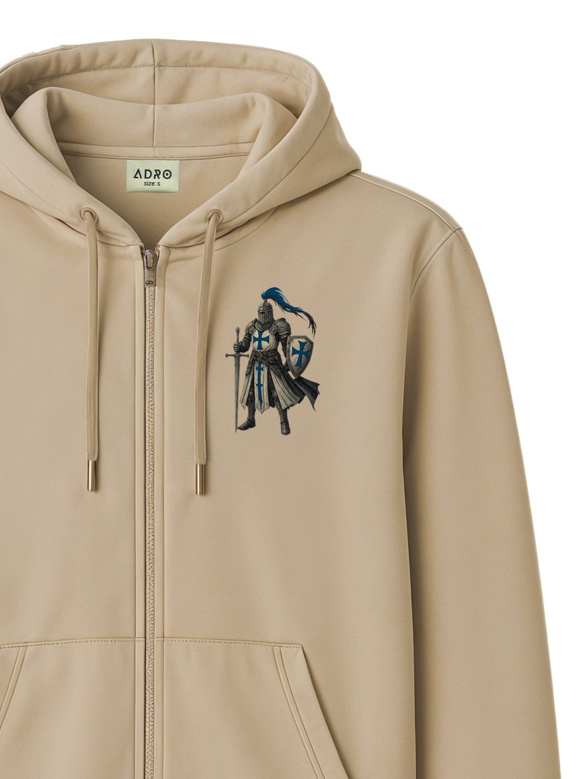 Men’s Regular Fit Zip-Up Hoodie