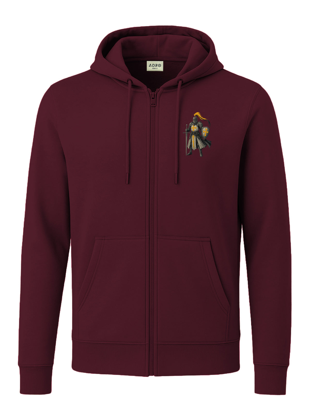 Men’s Regular Fit Zip-Up Hoodie