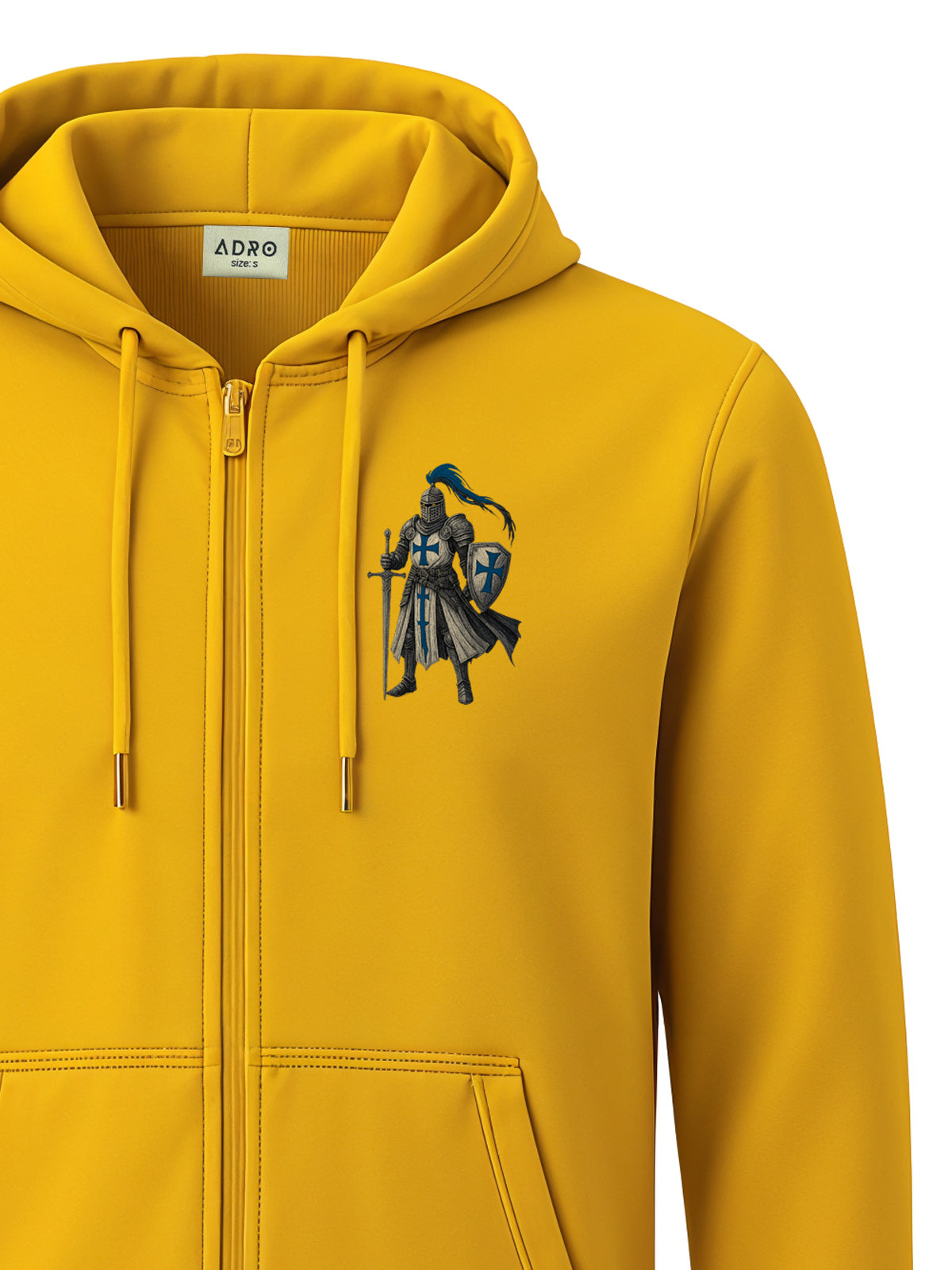 Men’s Regular Fit Zip-Up Hoodie